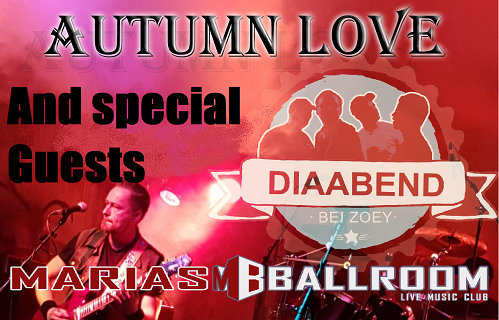 Autum Love Header 2022 500 Autumn Love | Diaabend bei Zoey & Guests ! Rocking the ascension night 
