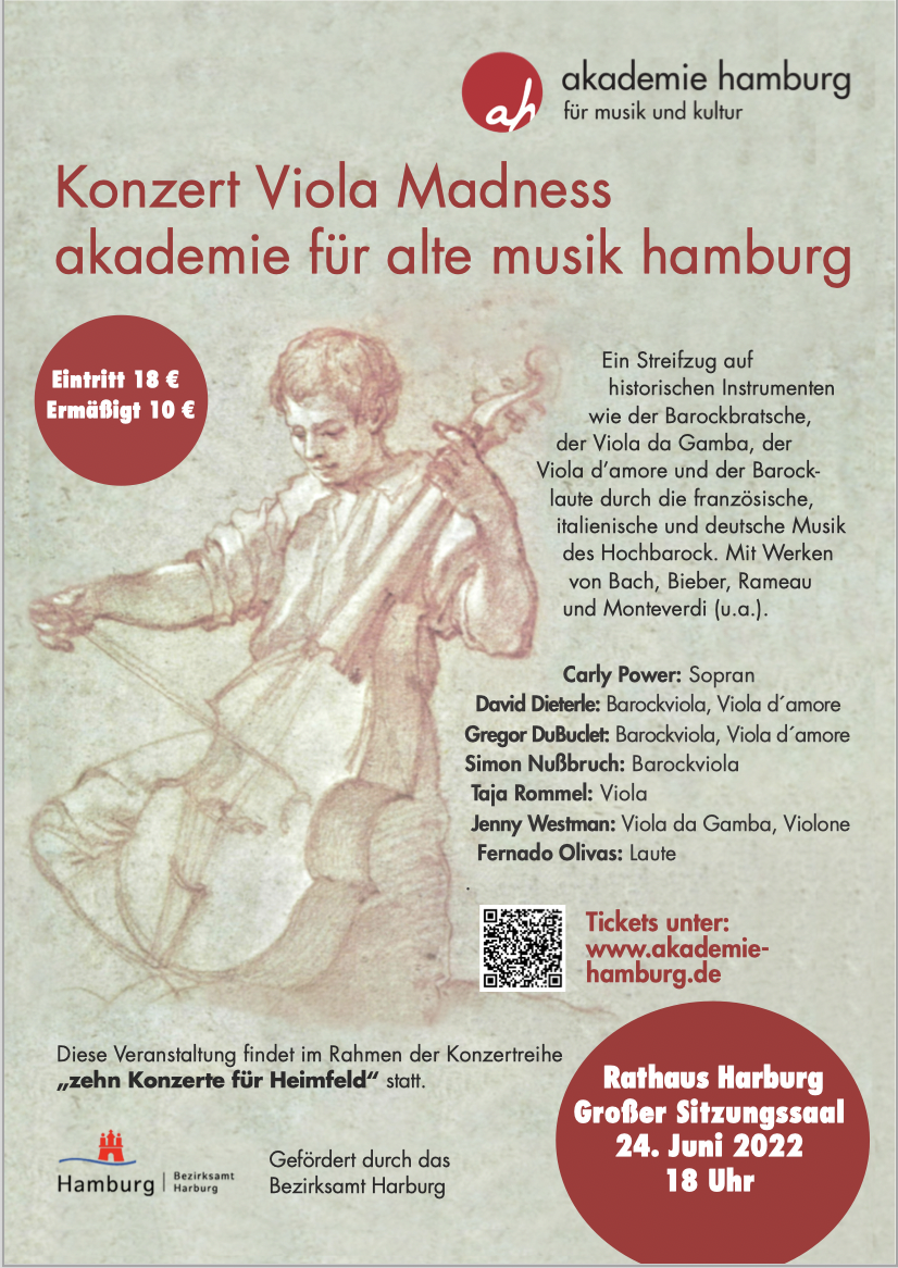 Bildschirmfoto 2022 06 02 um 12.24.11 Konzert Viola Madness am 24.6.22 um 18 Uhr im Harburger Rathaus