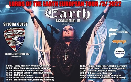 Lords of the Earth Tour 2022 Header 500 Earth & Lord Bishop Rocks // Lords of the Earth Euro Tour III   2022 