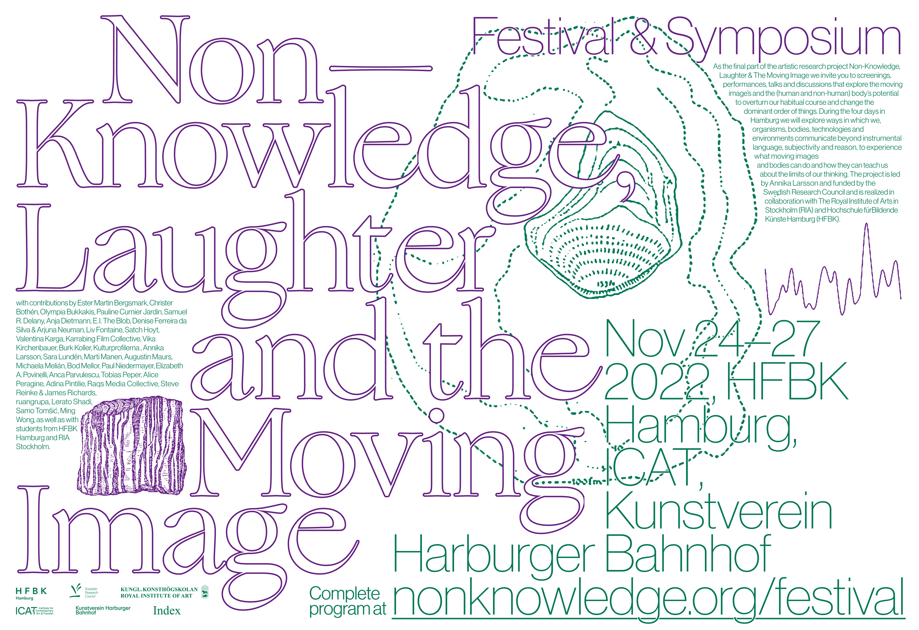 221017 nk festival poster 1 Non Knowledge, Laughter and the Moving Image (Festival & Symposium)