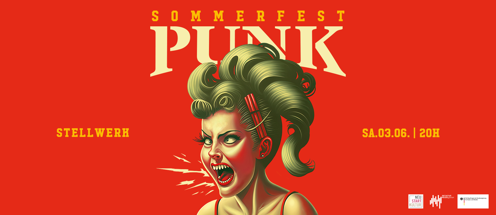 230418 STELLWERK SommerfestPunk IG Titel Sommerfest Punk! TrustInOne (Liedfett)+Band/ Waldgeist Kartell/ DJ Tofuwabohu